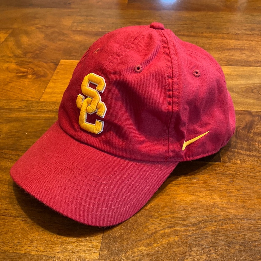 Nike Dri-Fit USC adjustable hat. Crimson Red. One size